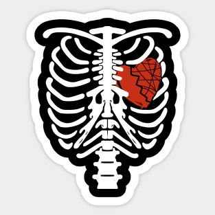 Skeleton Chest Sticker